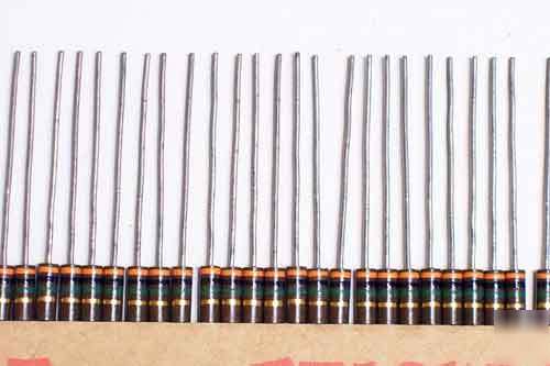 50) 3 meg ohm 1/2W carbon composition resistors 5%