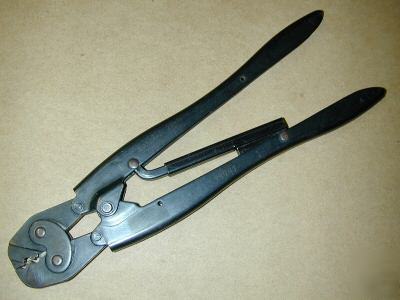 Aviation tools: aircraft wire crimper amp type f 22-10