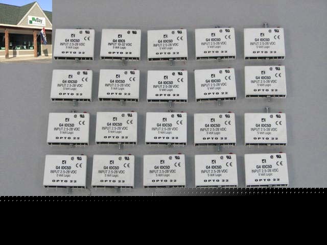 New 25 opto 22 G4 IDC5D i/o modules