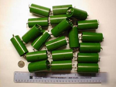 0.68UF @ 500V military grade capacitors. lot of 10