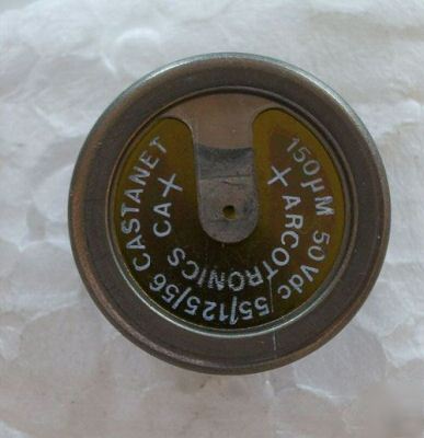 10 items 150UF 50V castanet capacitors