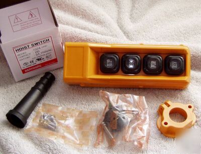 (5)hanyoung push button pendant winch hoist trolley 