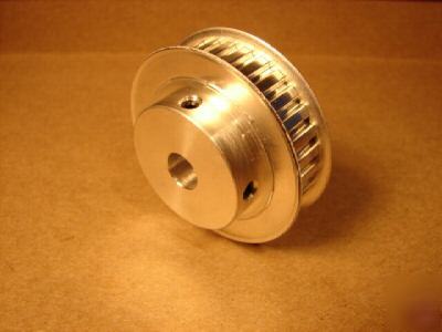 Cnc servo or stepper motor drive pulley 30T 1/4 .2P al