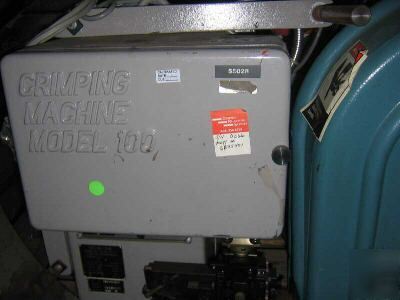 Fujitsu crimping machine #fcn-M100 model 100