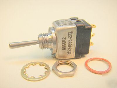 MS24655-271, mil spec toggle switch, eaton