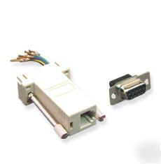 New icc d-sub modular adapter kit ICDB09TM6C 