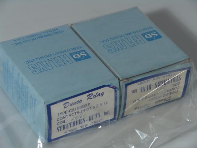 Struthers-dunn inc, C219BBXP relay lot of 2