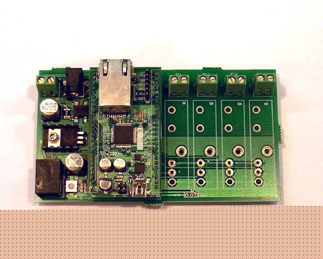 4X relay board kit 1 - relay board + PICWEB1 server