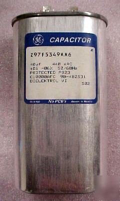 Lot of 10 ge motor run capacitors 40UF 440VAC