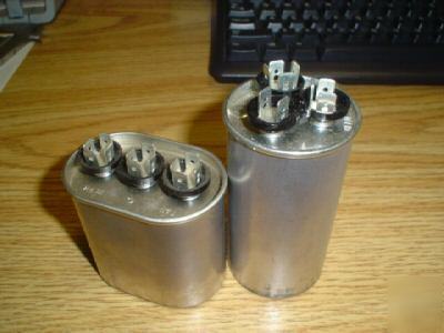 New 1 440V 20/10UF a/c dual oval motor run capacitor 
