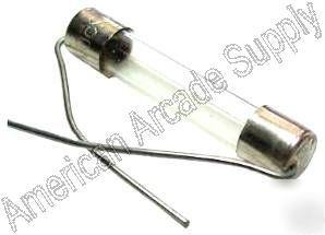 New 5 gjv fast acting 3 amp fuses, 250V, 1/4