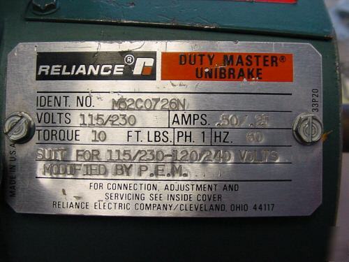 Nib reliance duty master u rake #M52C0726N new 