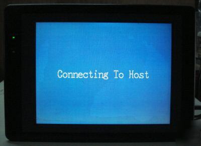 Omron interactive display NT620C-ST141B-e with rs-232C.
