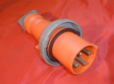 Hubbell HBL460P12W 60A connector 3P 4W 125/250V
