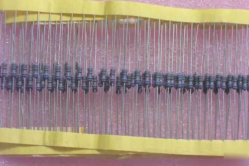 15 ohm ohms 1/4W carbon film resistors 5% - 200PCS