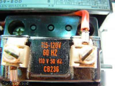 Ab allen bradley nema 1 509-bod motor starter
