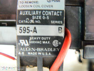 Ab allen bradley nema 1 509-bod motor starter