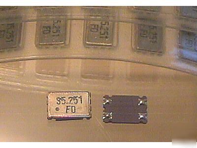 Ceramic crystals 35.251 mhz - smd - 10 pieces