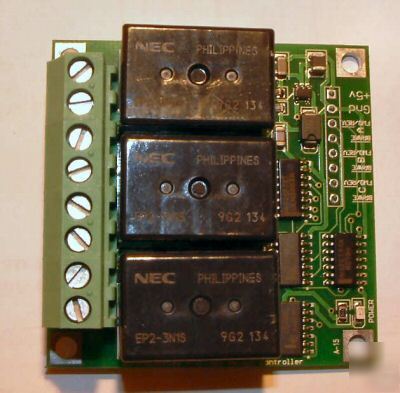 Motor controller 3 outputs h-bridge 20AMPS, 5V supply