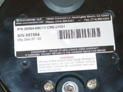 New 3D instruments low pressure process pressure guage - 
