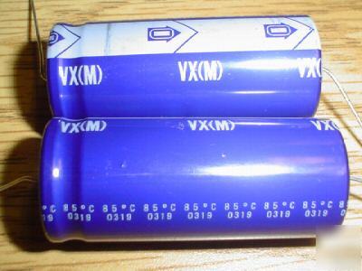 5 nichicon 80V 3300UF axial capacitors capacitor