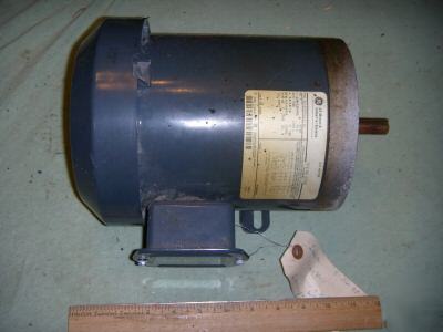 Ge 1 hp 3 phase electric motor