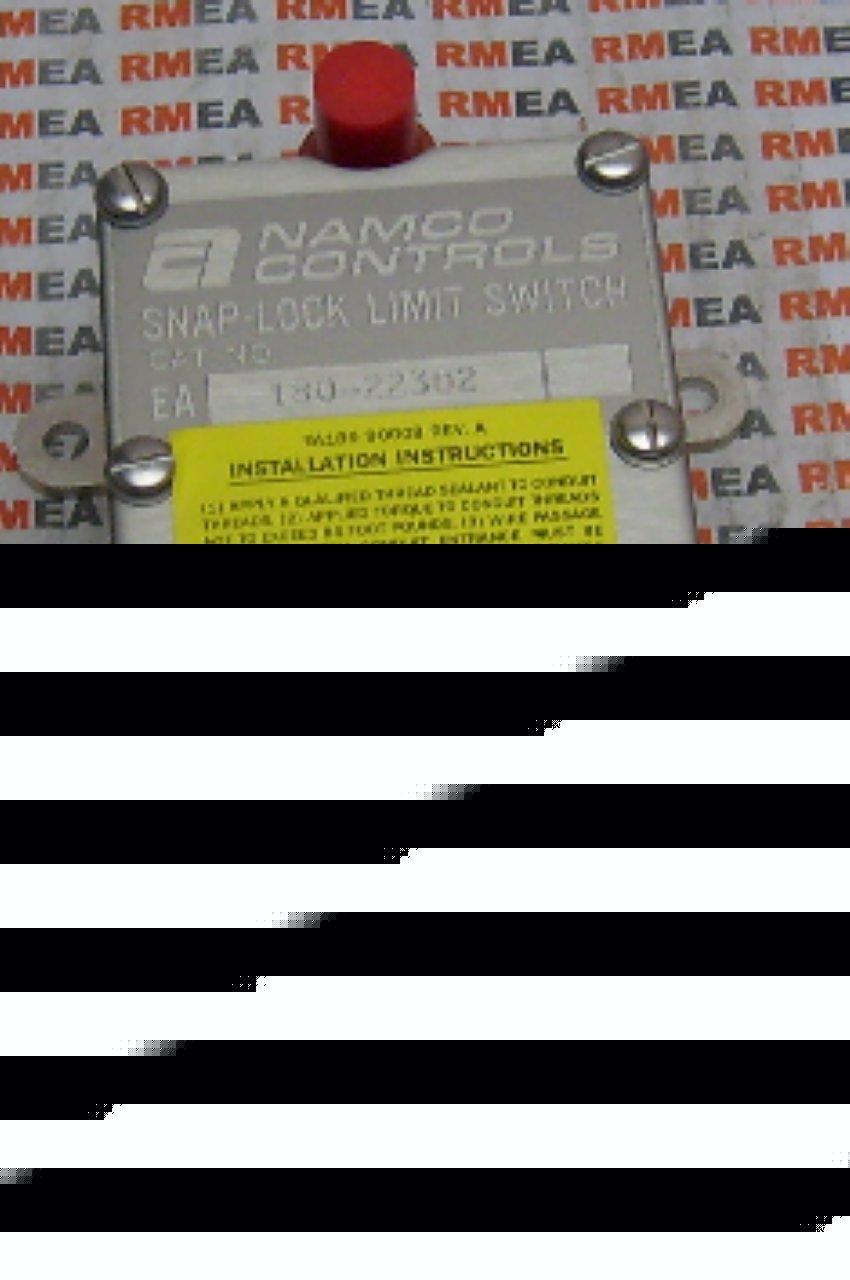 New namco snap-lock limit swtich # 180-22302 