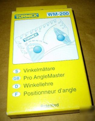 Tormek wm-200 pro angle master