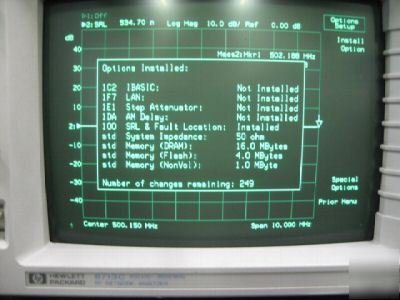 Agilent 8713C network analyzer