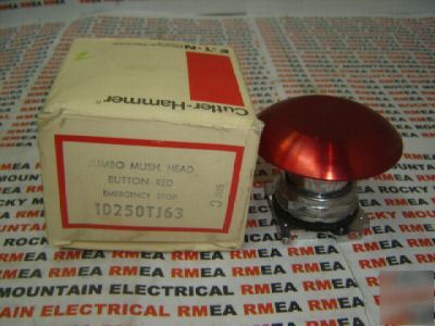 Cutler hammer emergency stop pushbutton 10250TJ63 