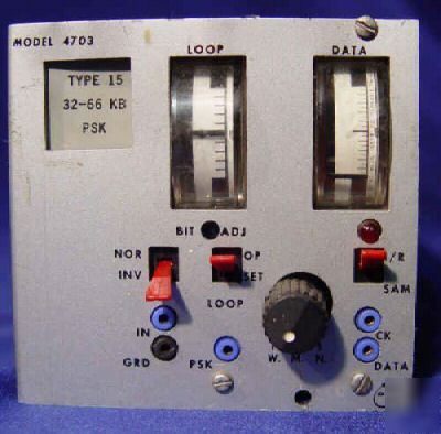 Dcs 4703-101 demodulator plug-in