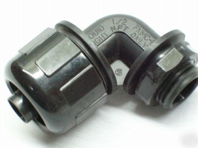 Heyco liquid tight connectors OLD8425 1/2 blk (25)