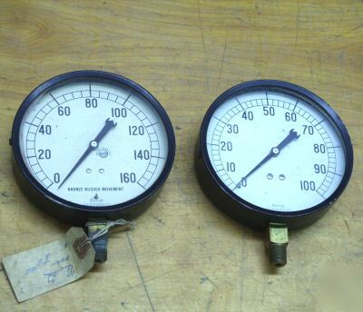 New 15PC lot pressure gauges to 1000 psi ashcroft marsh