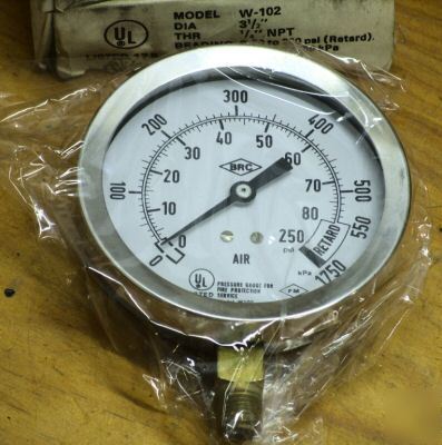 New 15PC lot pressure gauges to 1000 psi ashcroft marsh