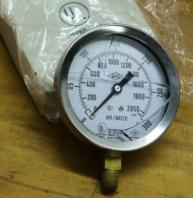 New 15PC lot pressure gauges to 1000 psi ashcroft marsh