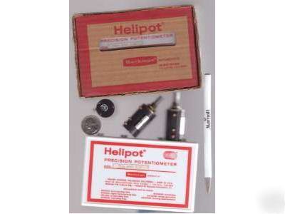 New 4) beckman 500 ohm 10-turn potentiometers 7216