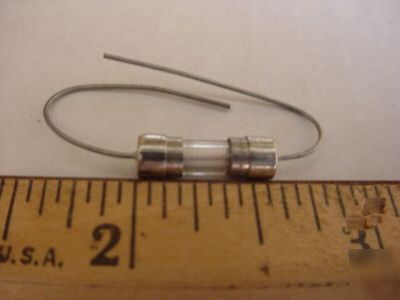 5 amp 250 volt 2AG pigtail slo blo fuse (qty 40 ea)