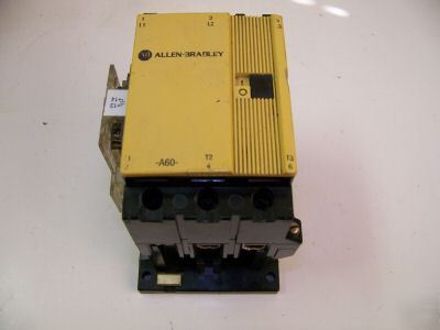 Allen bradley 100-A60N*3 contactor 120V coil
