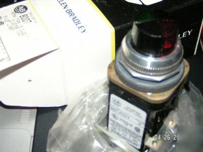 Allen bradley 800T-PC216 cluster pilot light 120V 