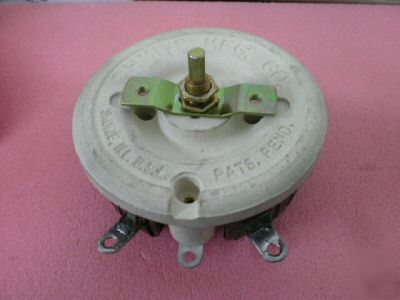 Ohmite ceramic rheostat 150 watt 0.5 ohm model l nos