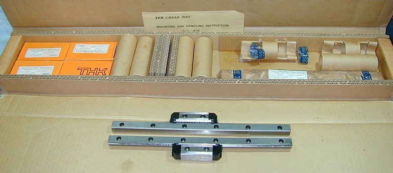 X y slide parts, make your own thk linear bearing 