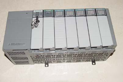 Allen bradley SLC500 504 cpu 7 slot plc system