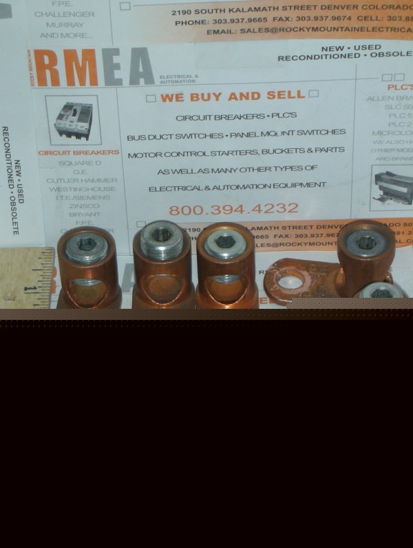 Bkb L250 6-250 copper lug lugs 10@ lot