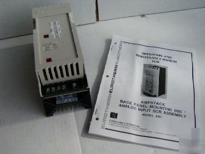 Eurotherm analog input scr assembly 50 amp 240 volt
