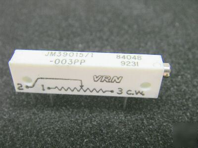 New 500 ohm, potentiometer trimpot, JM39015/1-003PP, 