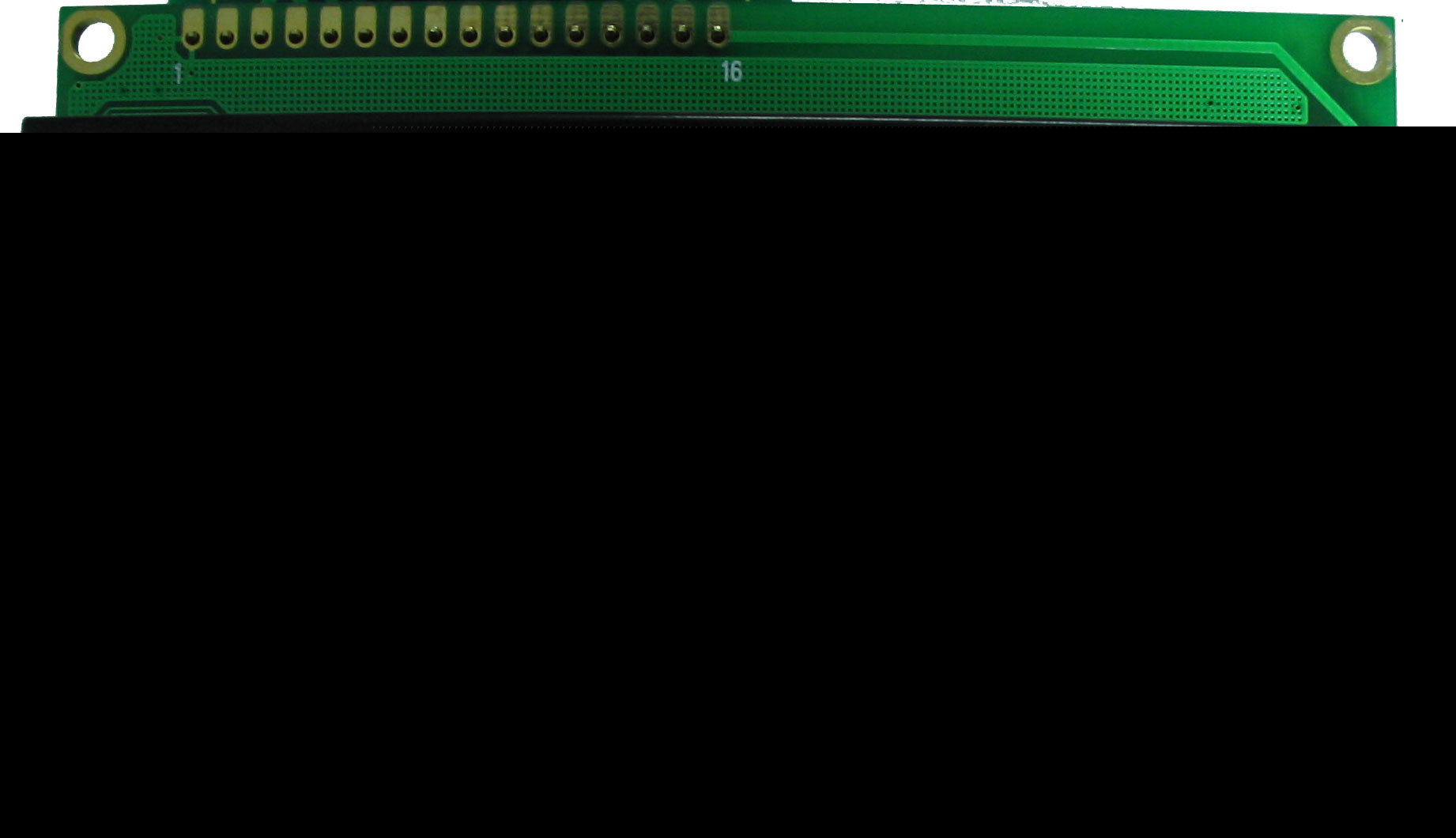 New HD44780 20X4 lcd w/white text on blue background