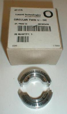 New burndy U32XRT index L80 black stainless crimper die 