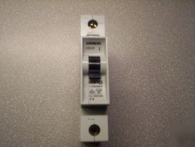 Siemens 5SX2 120-7 miniature circuit breaker 20 amp