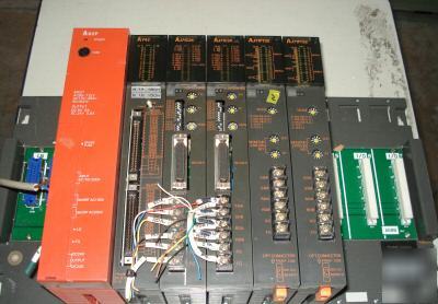 Mitsubishi melsec plc set A62P AJ71C24 AJ71PT32 AY42 