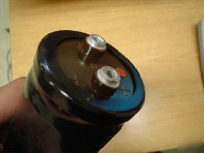 New 2 cde 400V 2200UF computer grade bus capacitors 